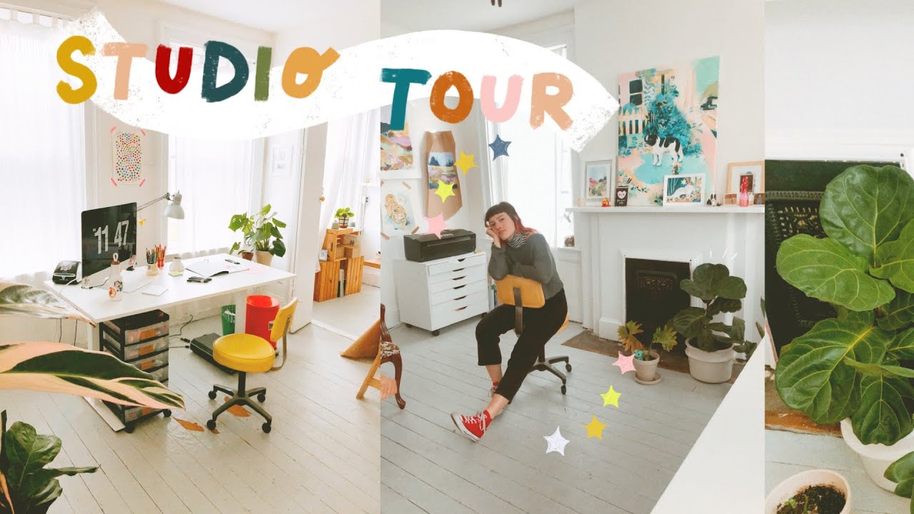 ♥︎ SUPER COOL GREAT ARTIST STUDIO TOUR ♥︎