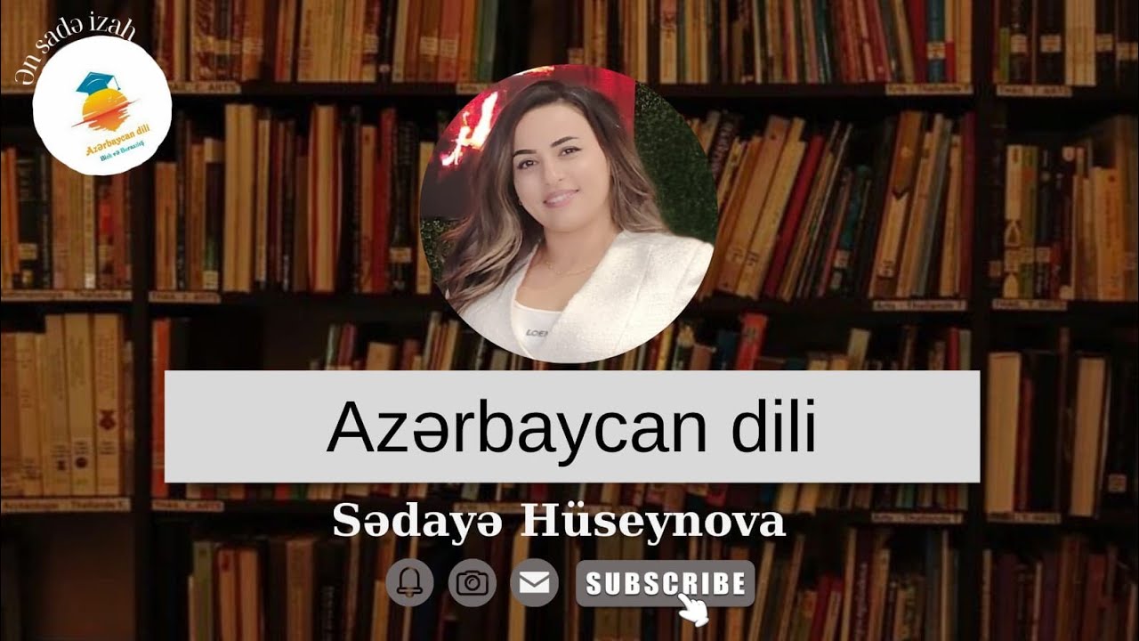 Sadə cümlənin şəxsə gôrə növləri.Söz cümlə.