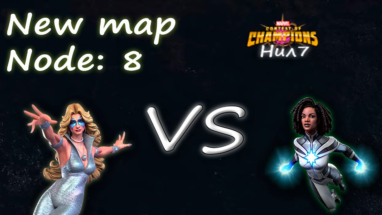 Mcoc aw new map node 8 Dazzler VS Photon
