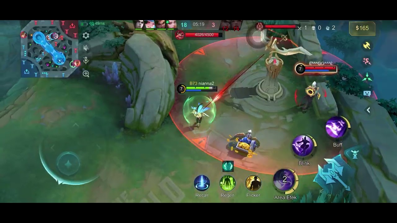 RANKK SOLO KARRIE //PARTYAN 2 #mobilelegends #mlbb 