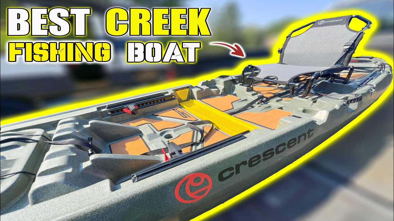 Crescent Shoalie Walkthrough! (Best Fishing Kayak for Creeks and Rivers??)
