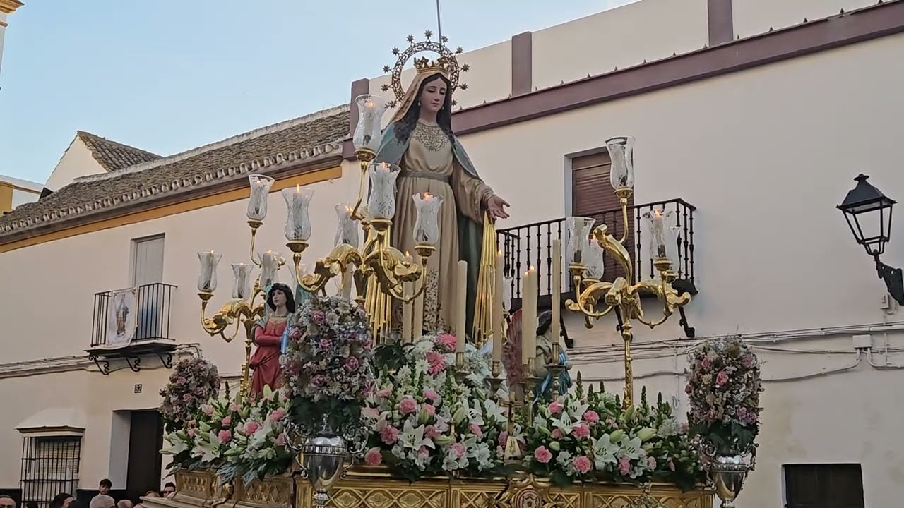 Virgen Inmaculada  de la Medalla Milagrosa por calle Niño de Marchena - Marchena 2025