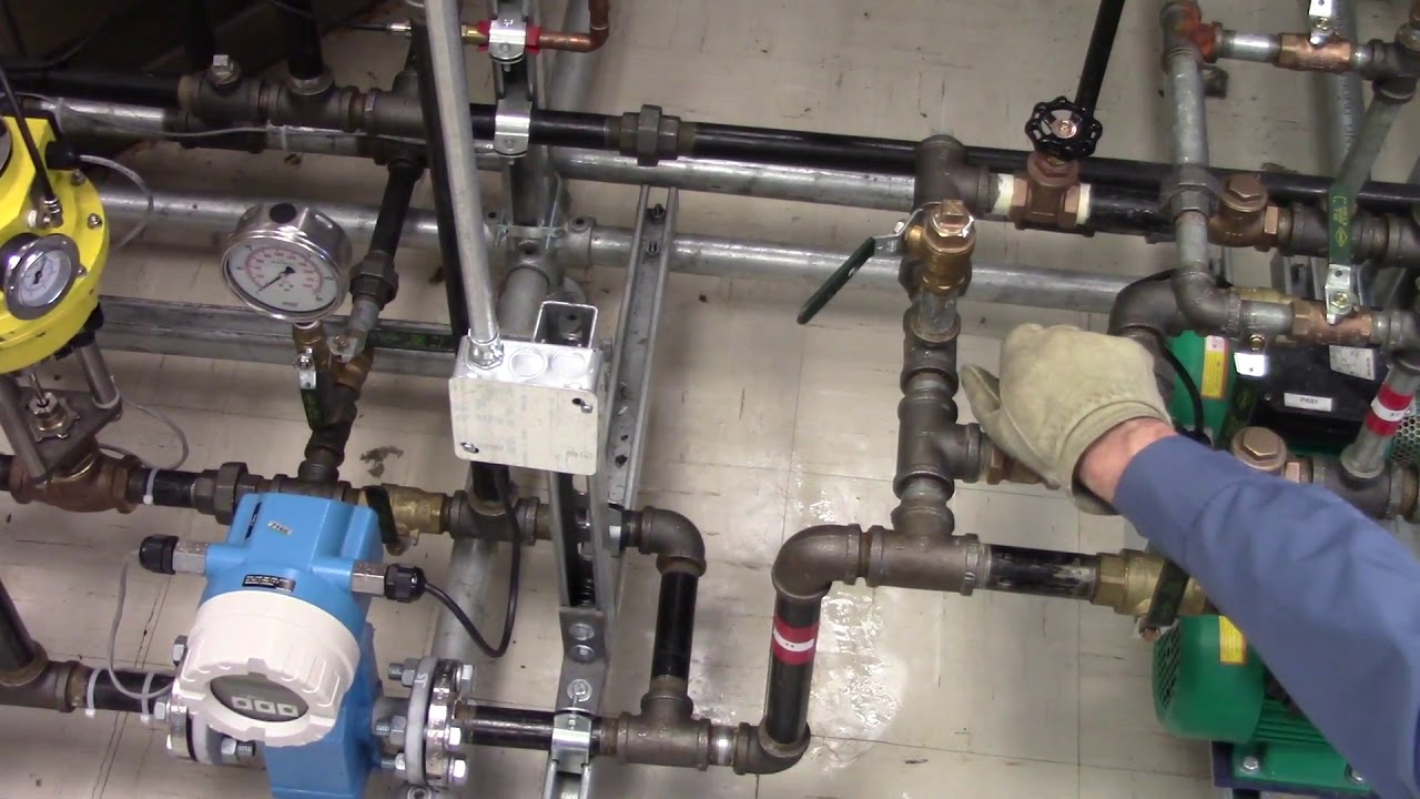Permutation des pompes centrifuge.