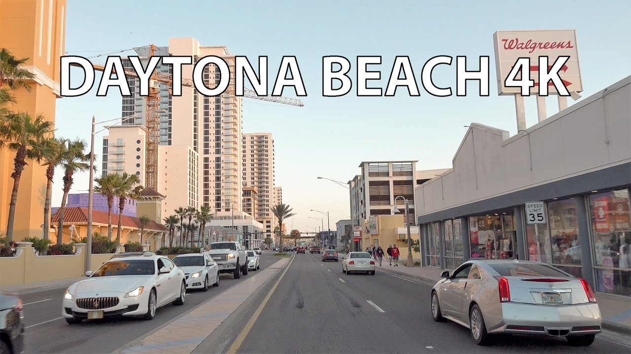 Daytona Beach 4K - Scenic Drive