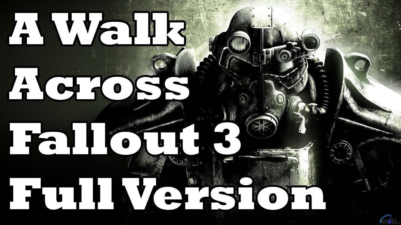 Across the Map #18: Fallout 3 Walk across the map Full version