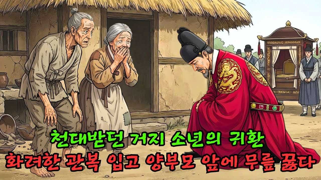 천대받던 거지 소년이 조선의 기둥이 되어 돌아오다: 양부모의 눈물겨운 헌신과 정승 아들의 위대한 절