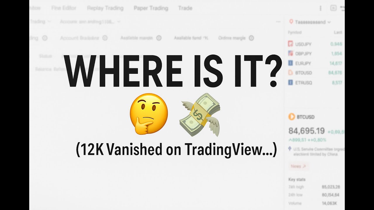 Made $12,000 on Bitcoin&hellip; But I Can&rsquo;t Even See It!? 😵 | BTC Trade Breakdown