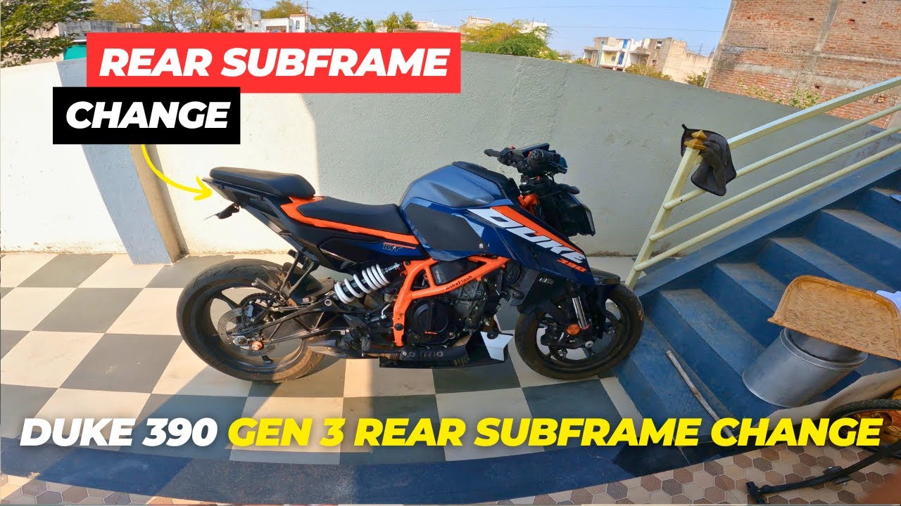 Duke 390 Rear Subframe