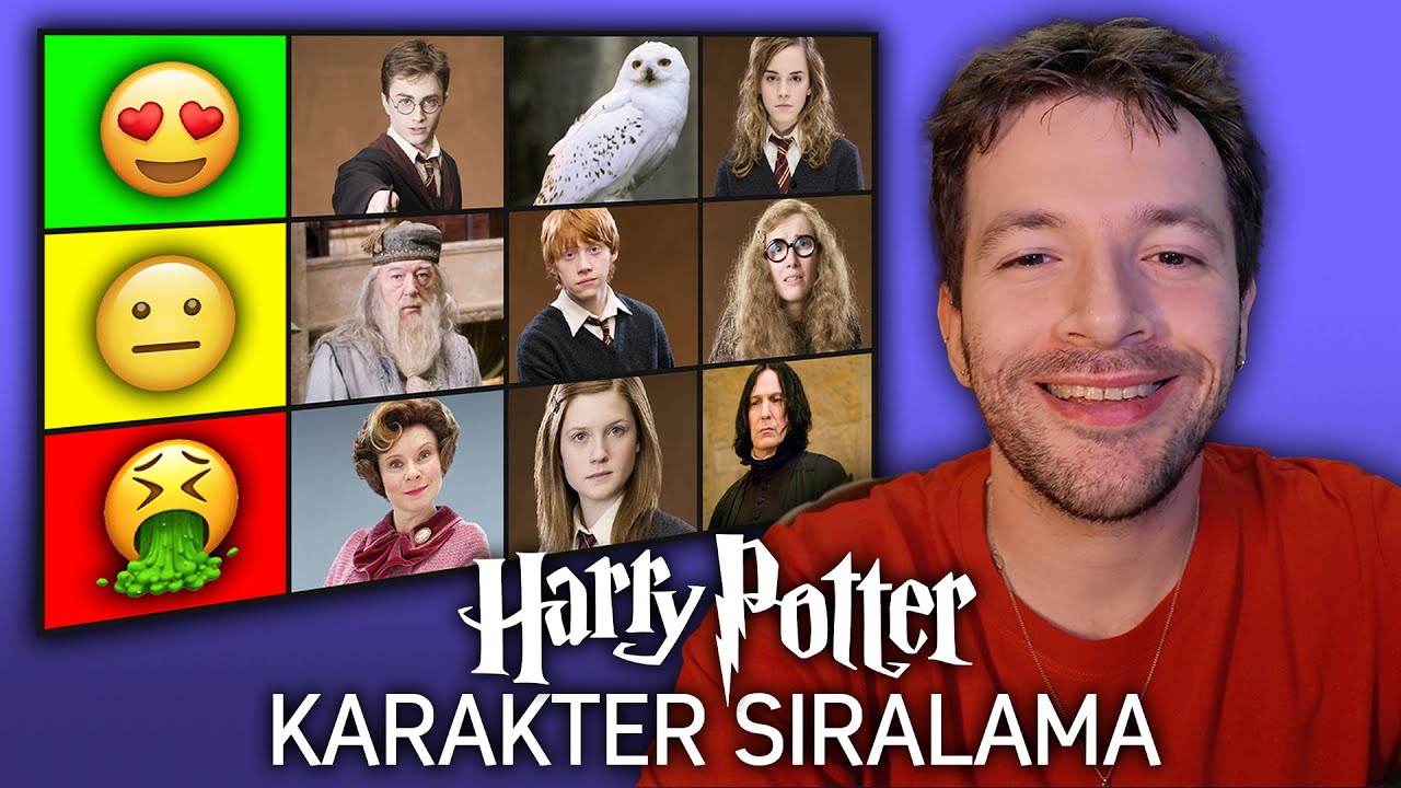 Harry Potter Karakterlerini Sıralıyorum! ⚡️