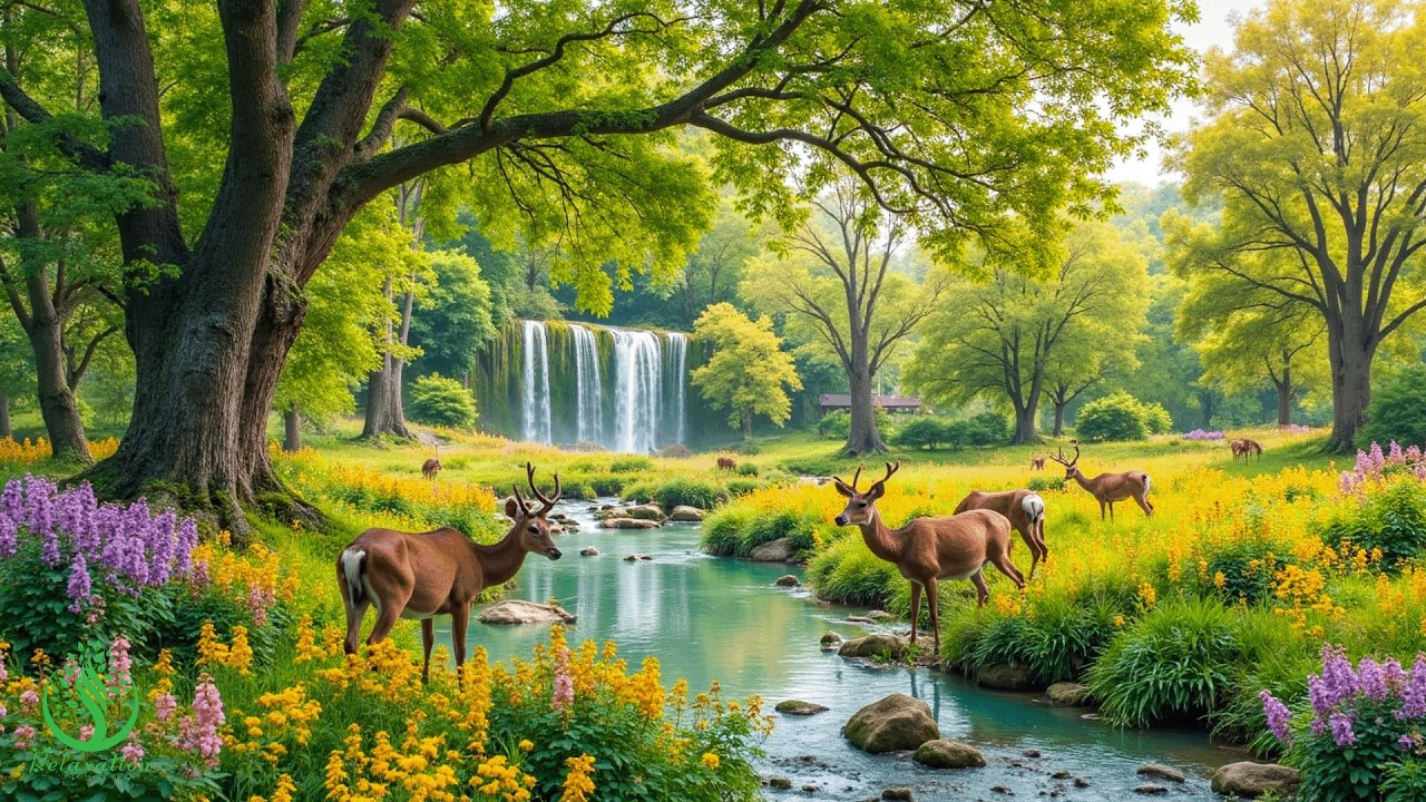 Beautiful Relaxing Music🌿Calming Nature Sounds Help Deep Sleep, Restore the Nervous System
