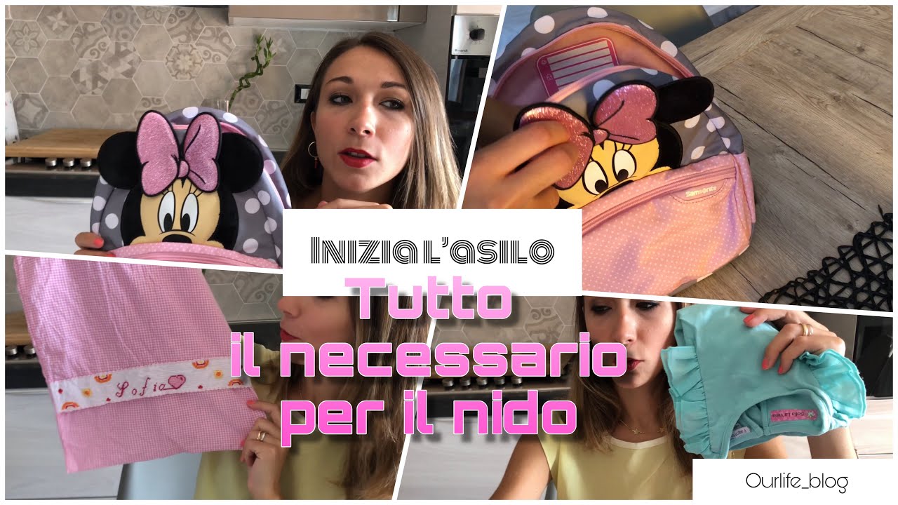 INIZIA L’ASILO, TUTTO IL NECESSARIO PER IL NIDO👧🏼