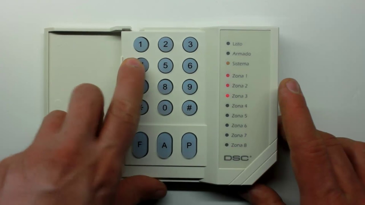 Alarma DSC - Cómo Anular Zonas en paneles con teclado LED
