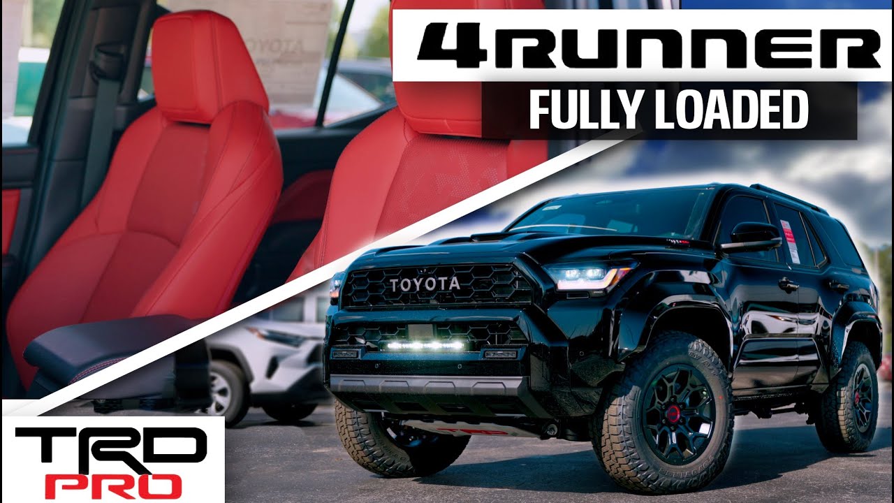 Is This Red Interior Too Bold? 2026 Toyota 4Runner TRD Pro Review