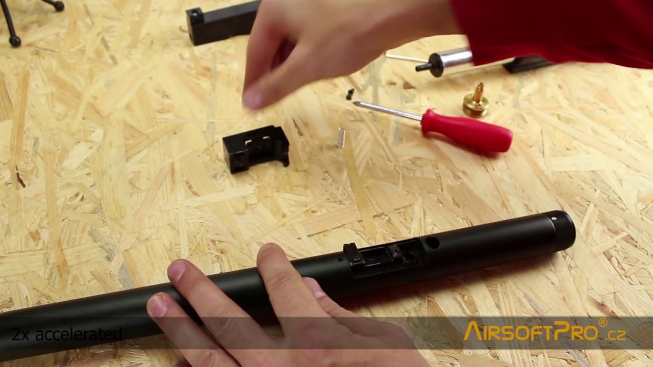AirsoftPro VSR-10 CNC HopUp Chamber Install into Well MB03 sniper rifle