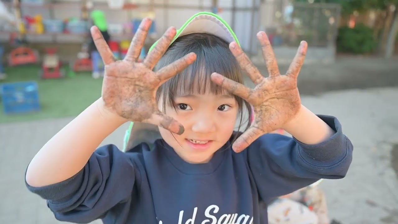 高座みどり幼稚園 冬の日常345歳