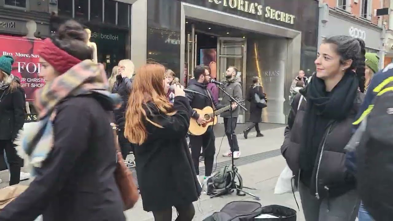 BUSKING ON GRAFTON STREET - Valerie Amy Winehouse by Ella Mieri & Guilherme Leal