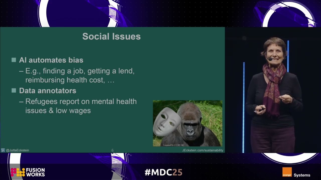 Jutta Eckstein - The Dark Side of AI | Moldova DevCon 2025 #MDC25