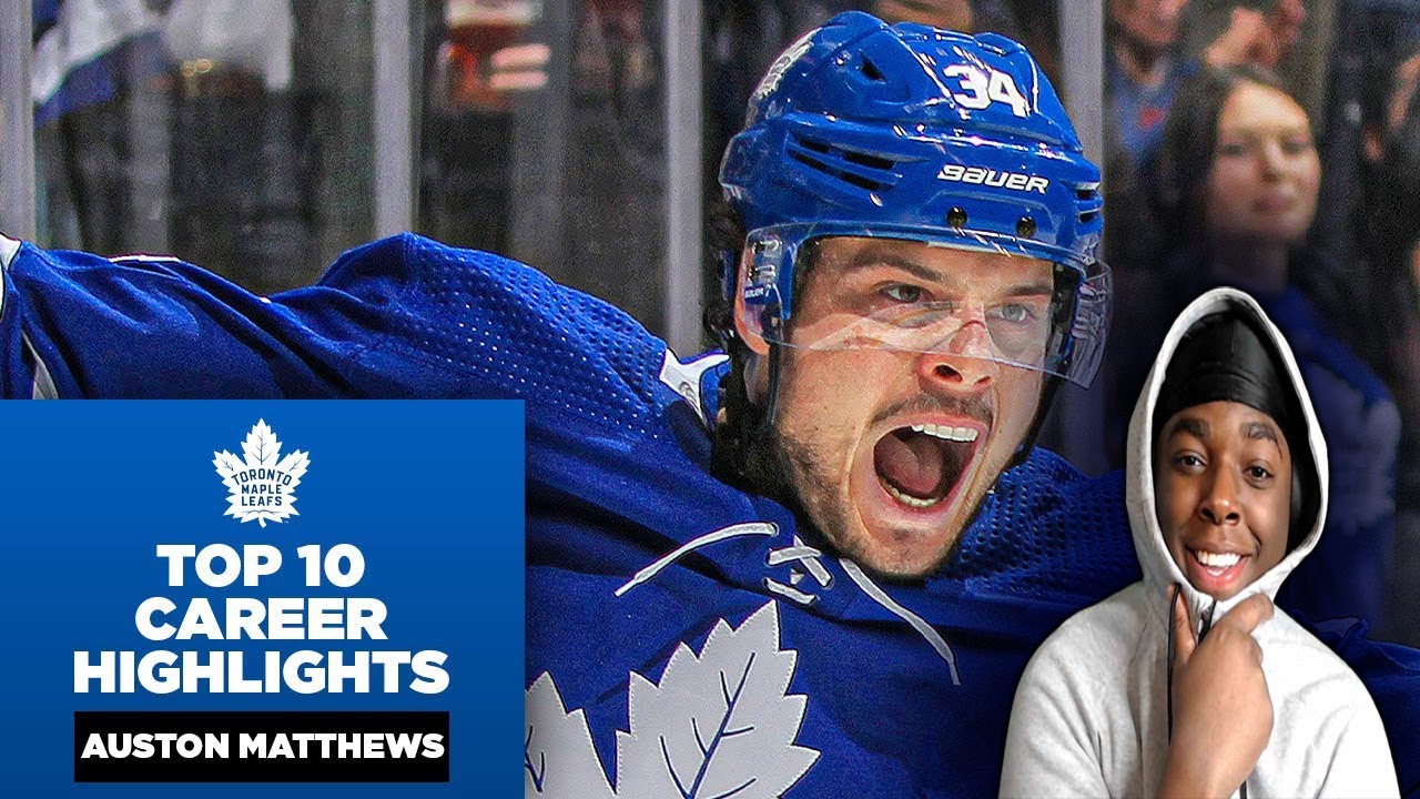 NBA Fan Reacts To Auston Matthews' Top 10 Career Plays