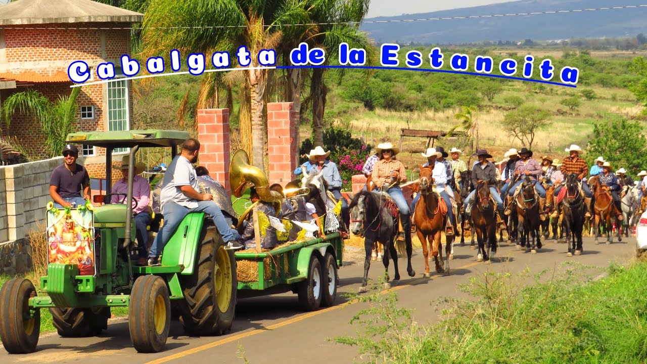 La Cabalgata de la Estancita Michoacán para la Virgen del Carmen desde Tlazazalca/ Zamora Aventurero