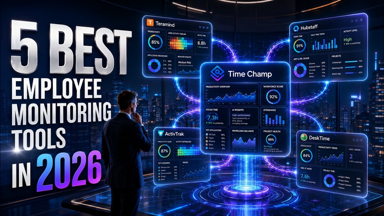 5 Best Employee Monitoring Software in 2026
