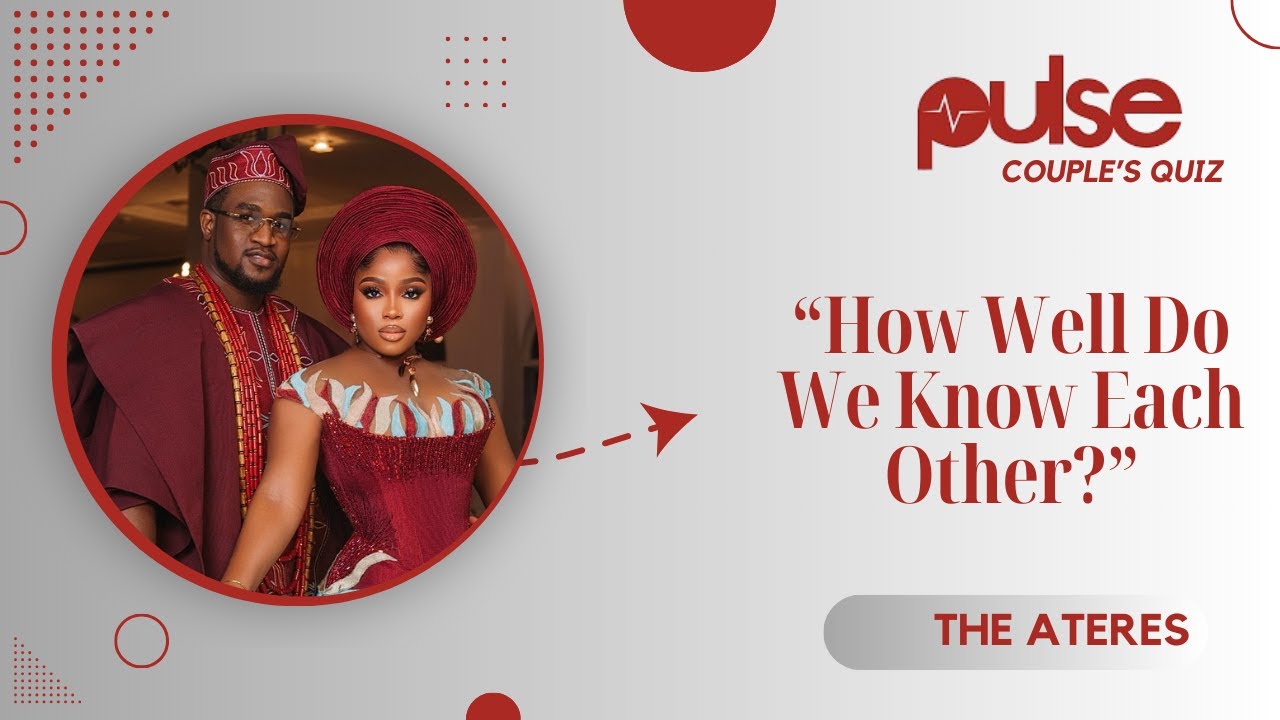 Veekee James & Femi Atere Test How Well They Know Each Other - Couples Quiz | Pulse Nigeria