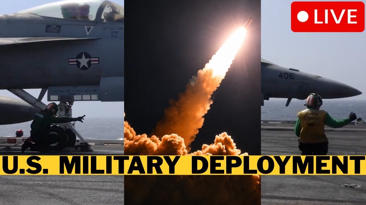 LIVE: Huge U.S. Military Deployment Towards Iran - IRGC Hit Arab States - IDF Strikes Hezbollah