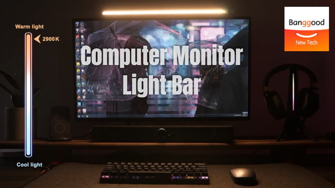 RGB Computer Monitor Light Bar丨BlitzWolf BW-SLT2 - Banggood New Tech