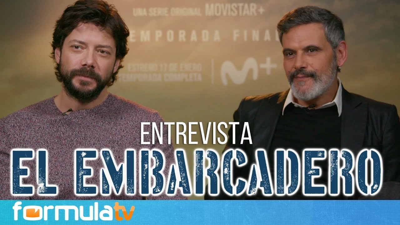 Álvaro Morte y Roberto Enríquez: Los secretos del final de El Embarcadero