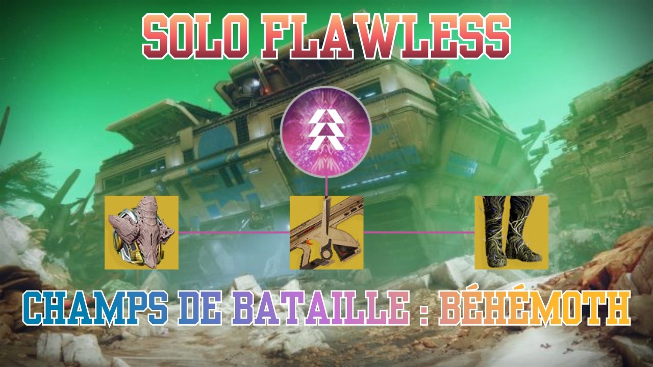 [EP.15] SOLO FLAWLESS PORTAIL | CHAMPS DE BATAILLE : BEHEMOTH ARCANISTE PRISMA | DESTINY 2 REBELLE
