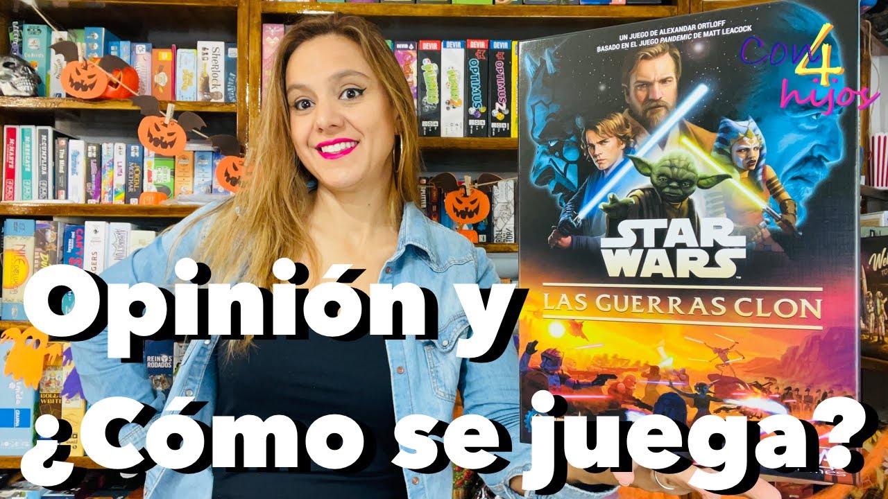 STAR WARS LAS GUERRAS CLON (ZMAN GAMES) Opinión y ¿Cómo se juega? [Sistema Pandemic]