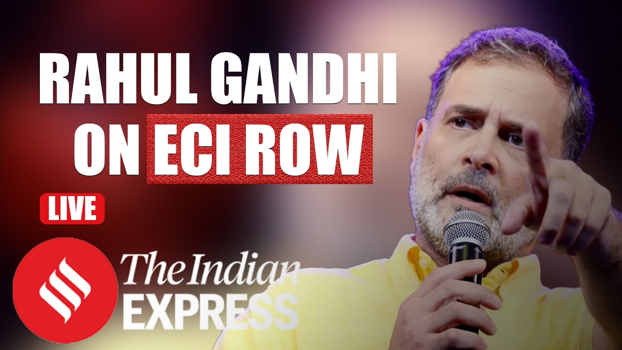 Rahul Gandhi's Briefing On ECI-  SIR Row