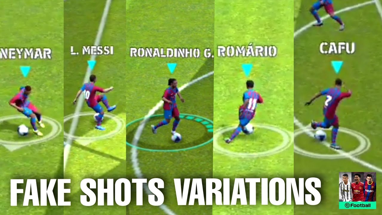 11 Types of Fake shot Tutorial | Pes 2021 Mobile