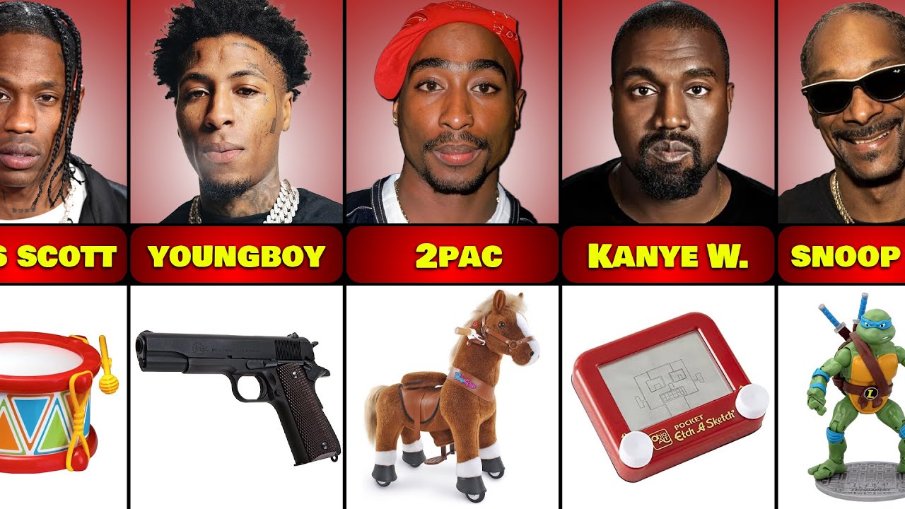 Famous Rappers Favorite Childhood Toys