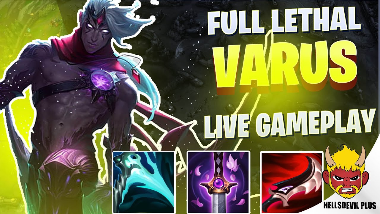 FULL LETHALITY VARUS IS BACK! - Wild Rift HellsDevil Plus Gameplay