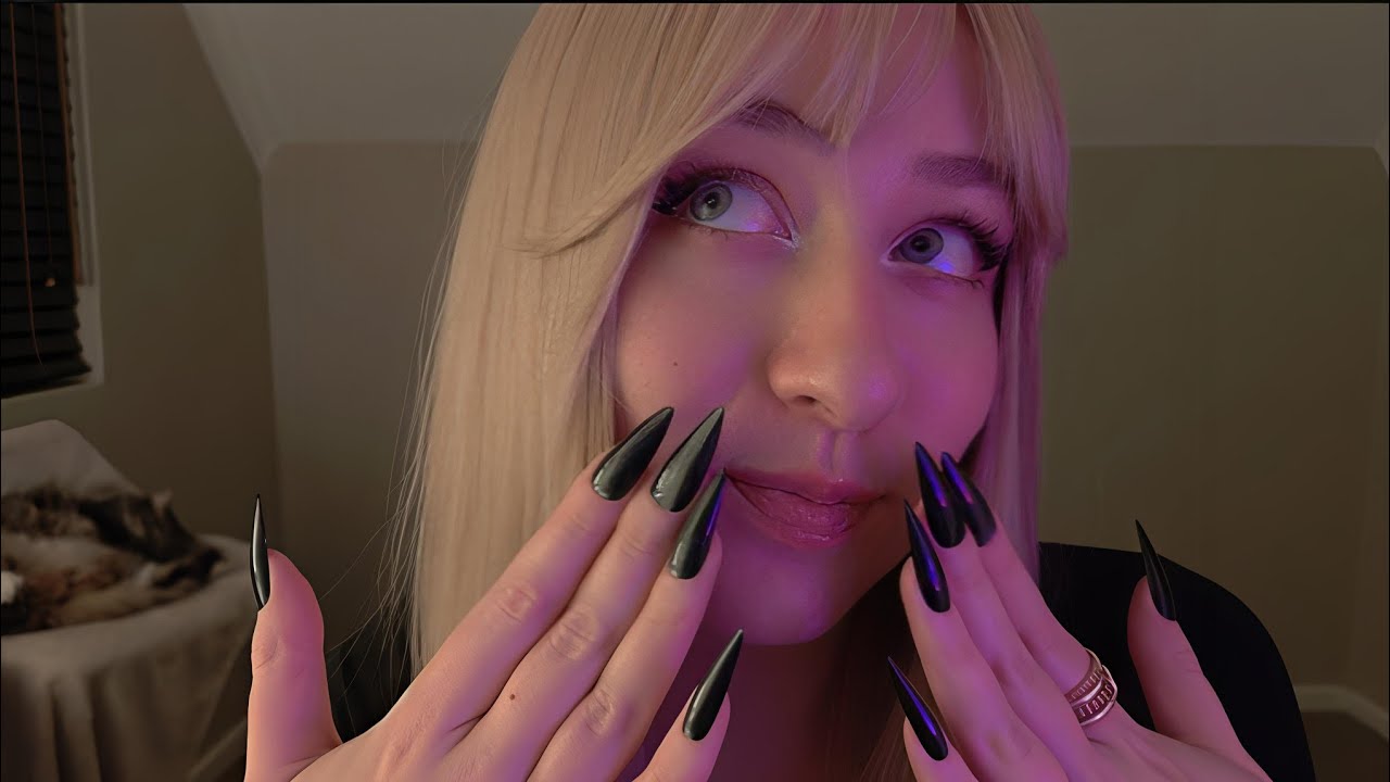 asmr doing my makeup & nails 💅🏻 (grwm) #2 