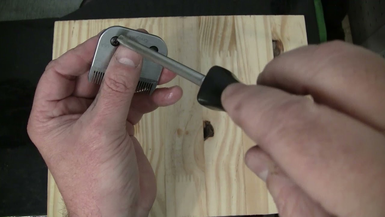 How to Put a Clipper Blade Back Together Quickly