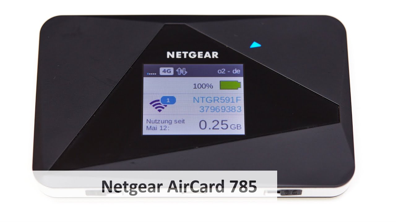 Netgear AirCard 785 - Mobiler LTE-Hotspot im Test [Deutsch]