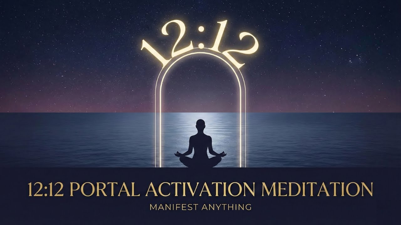 12:12 Portal Activation Meditation | Manifest Anything in the Last Portal of 2025 ✨