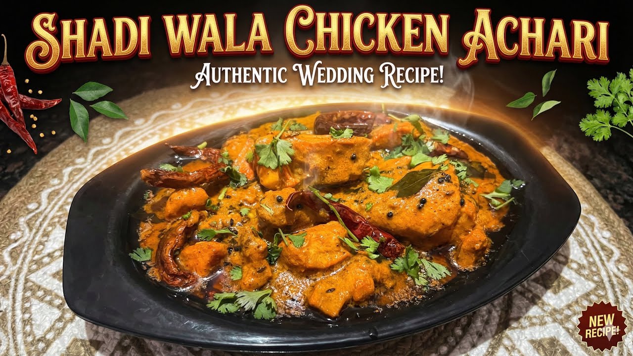 Shadi wala chicken Achari | tasty chicken achari