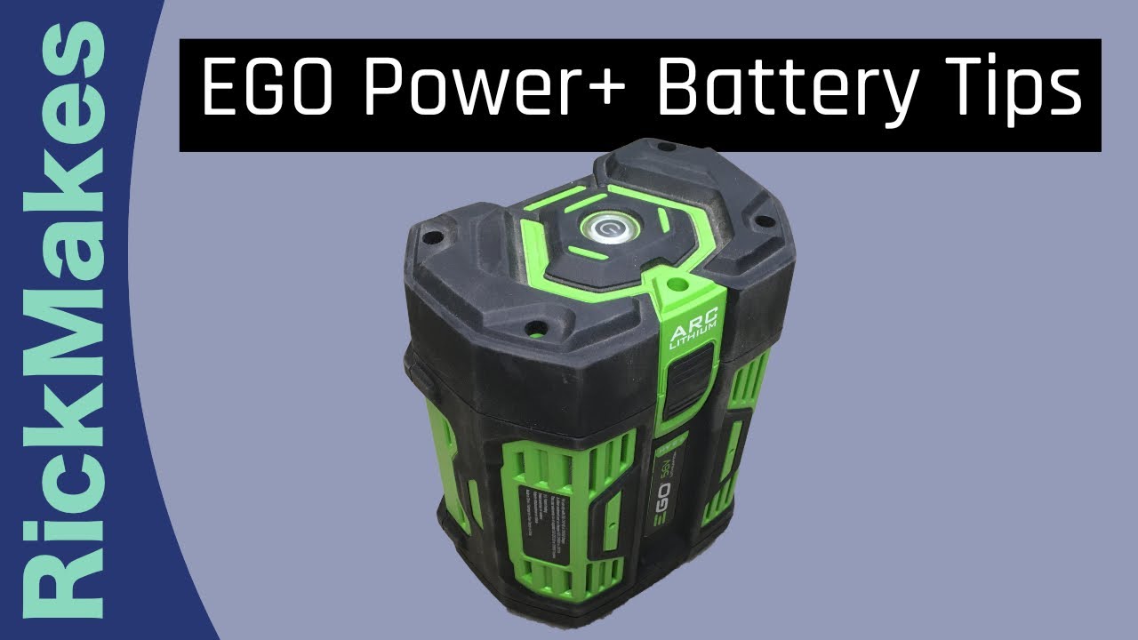 Советы по использованию аккумулятора EGO Power+