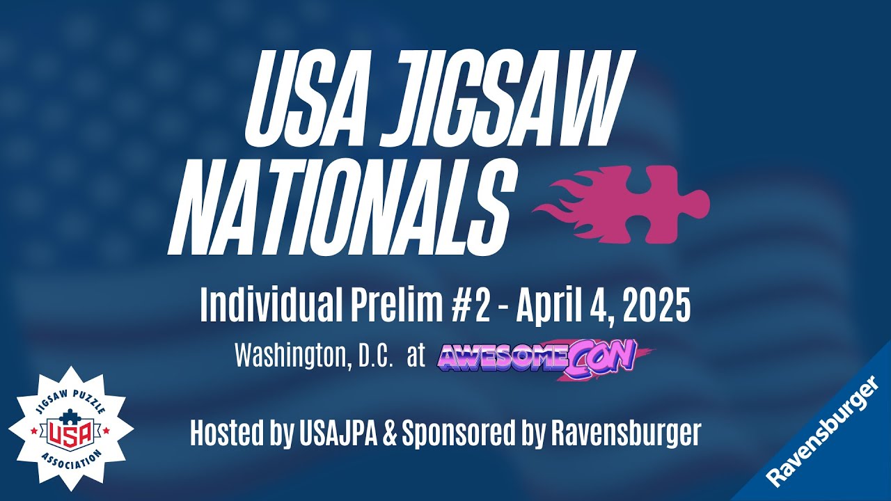 USA Jigsaw Nationals 2025 - Individual Preliminary Round #2
