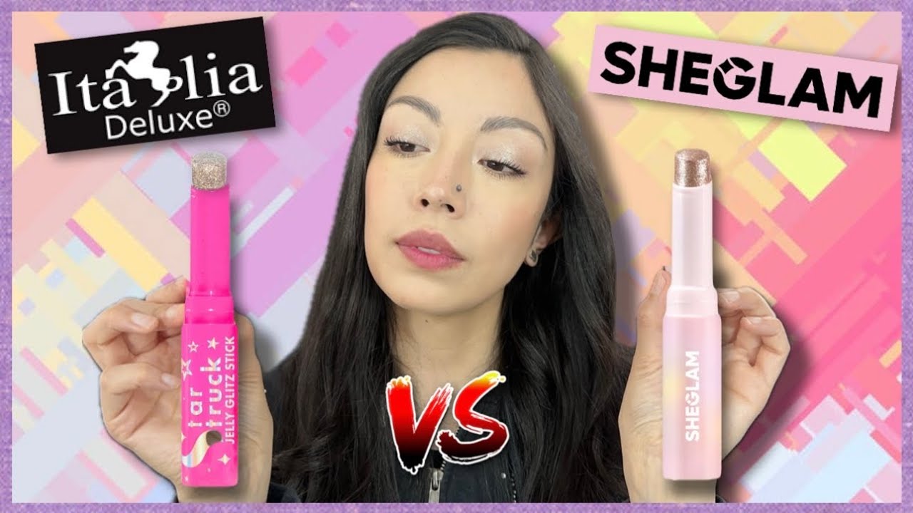 SHEGLAM JELLY STICK VERSUS ITALIA DELUXE JELLY STICK | SOMBRAS EN GELATINA!!