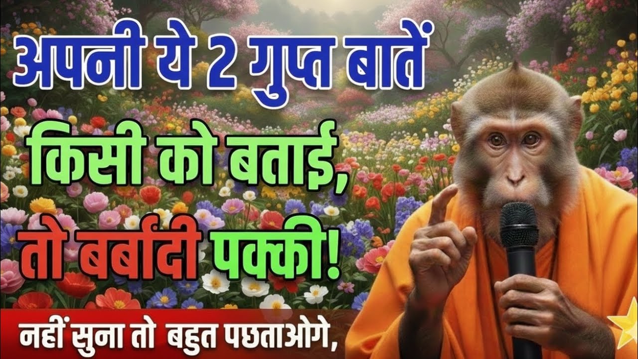 इन 2 राज़ को किसी को मत बताना, वरना सब खत्म हो सकता है! ⚠️ | Secret of Success ✨