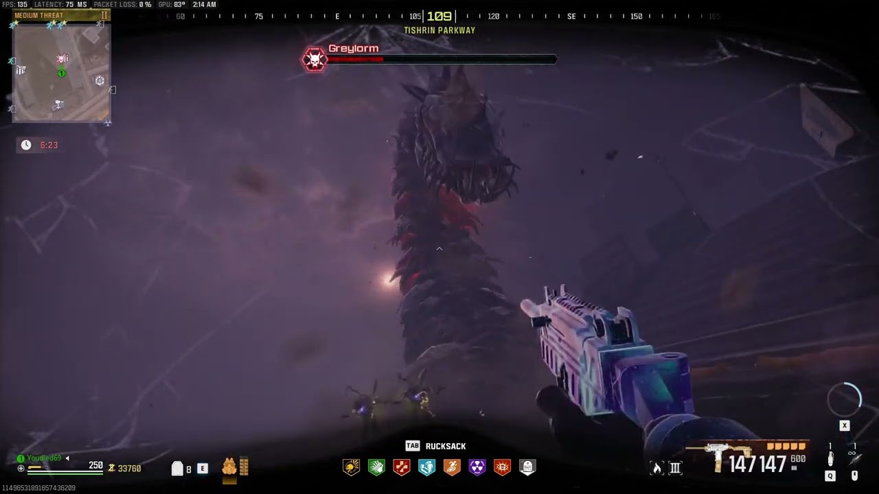 Defeating Red Worm SOLO (1 Plate) | Modern Warfare Zombies! #cod #mw3 #mwz #pc