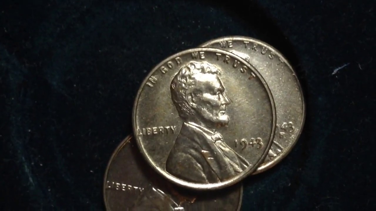 1943 Steel Wheat Penny (Made During Wartime)