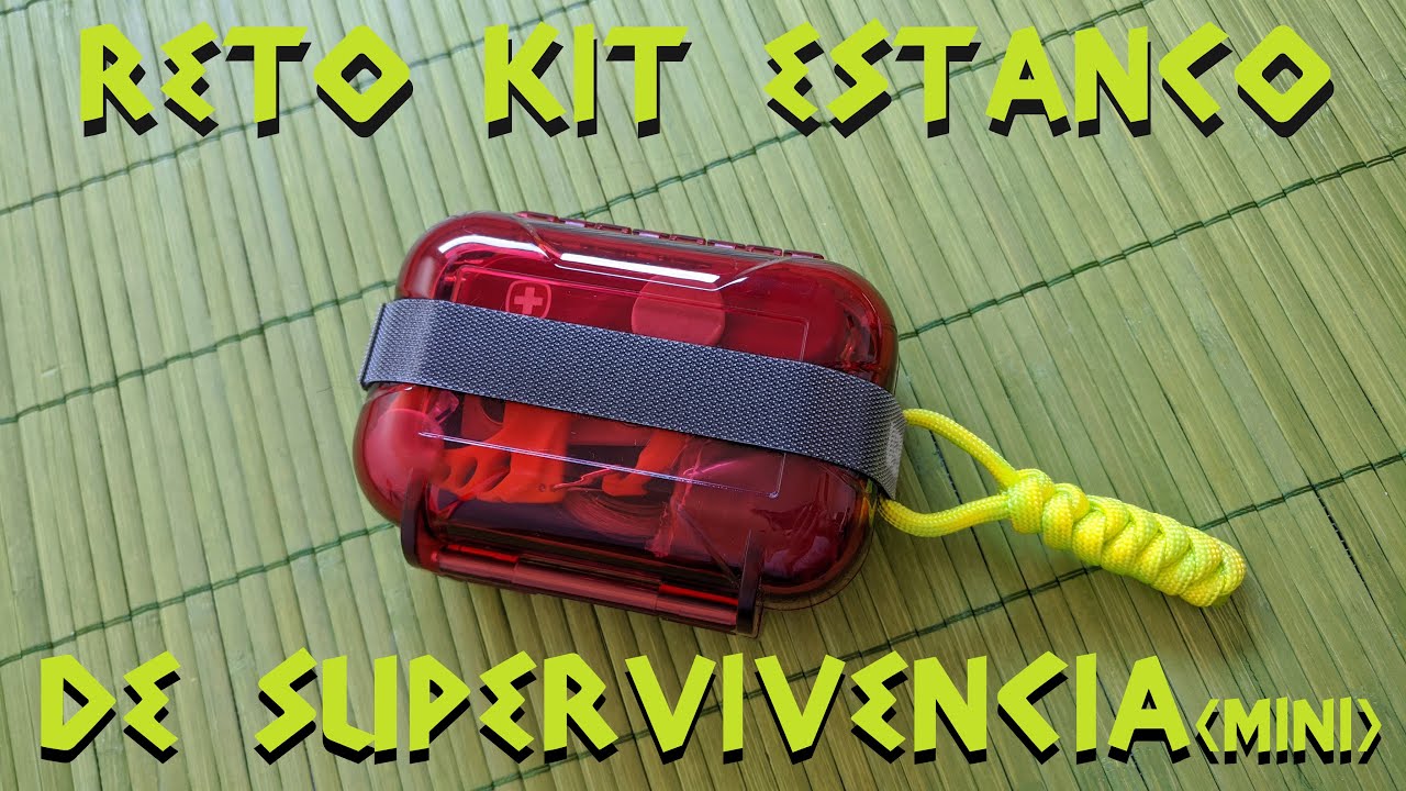 Micro KIT SUPERVIVENCIA #RetoKitEstanco de Mad Duck Knives and Reviews (Respuesta)