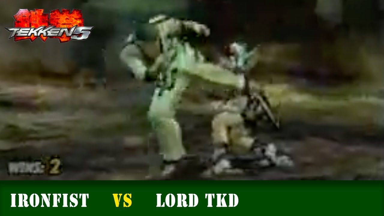 Lord TKD (Hwoarang) vs Ironfist (Xiaoyu) - Tekken 5 Classic Match