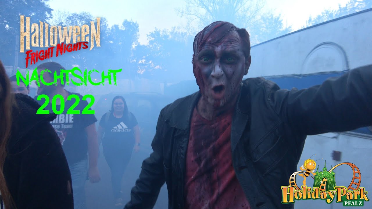 🎃 FRIGHT NIGHTS Holiday Park 2022 | NACHTSICHT 🎃 | 4K
