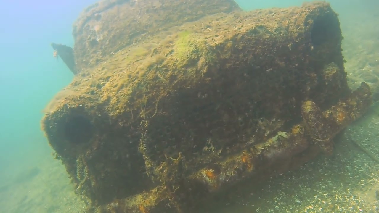 Underwater Wrecks: un Fiat 1100 dove non te lo aspetti!