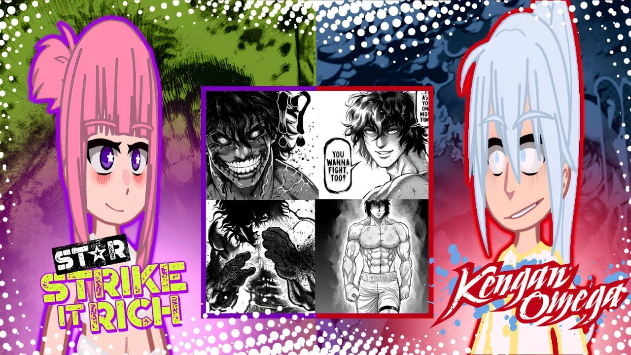 Star: Strike it Rich & Kengan Omega react to Ohma Tokita | Kengan Ashura | Gacha React 🇧🇷🇺🇸